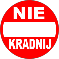 znak nie kradnij